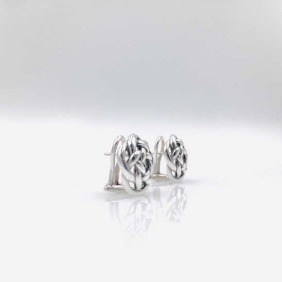 Tiffany & Co. Weave Knot Earrings - Picture 3 of 8